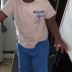 EUC Baby Moschino short set.